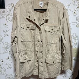 GAP Women's Beige Utility Jacket